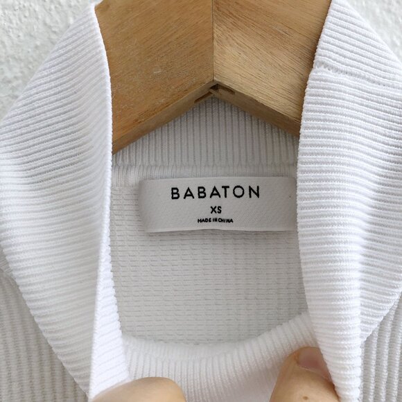 BABATON By Aritzia Sculpt Knit Mockneck Tank Size XS - Picture 6 of 10